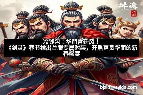 冷钱包：华丽宫廷风！《剑灵》春节推出台服专属时装，开启尊贵华丽的新春盛宴